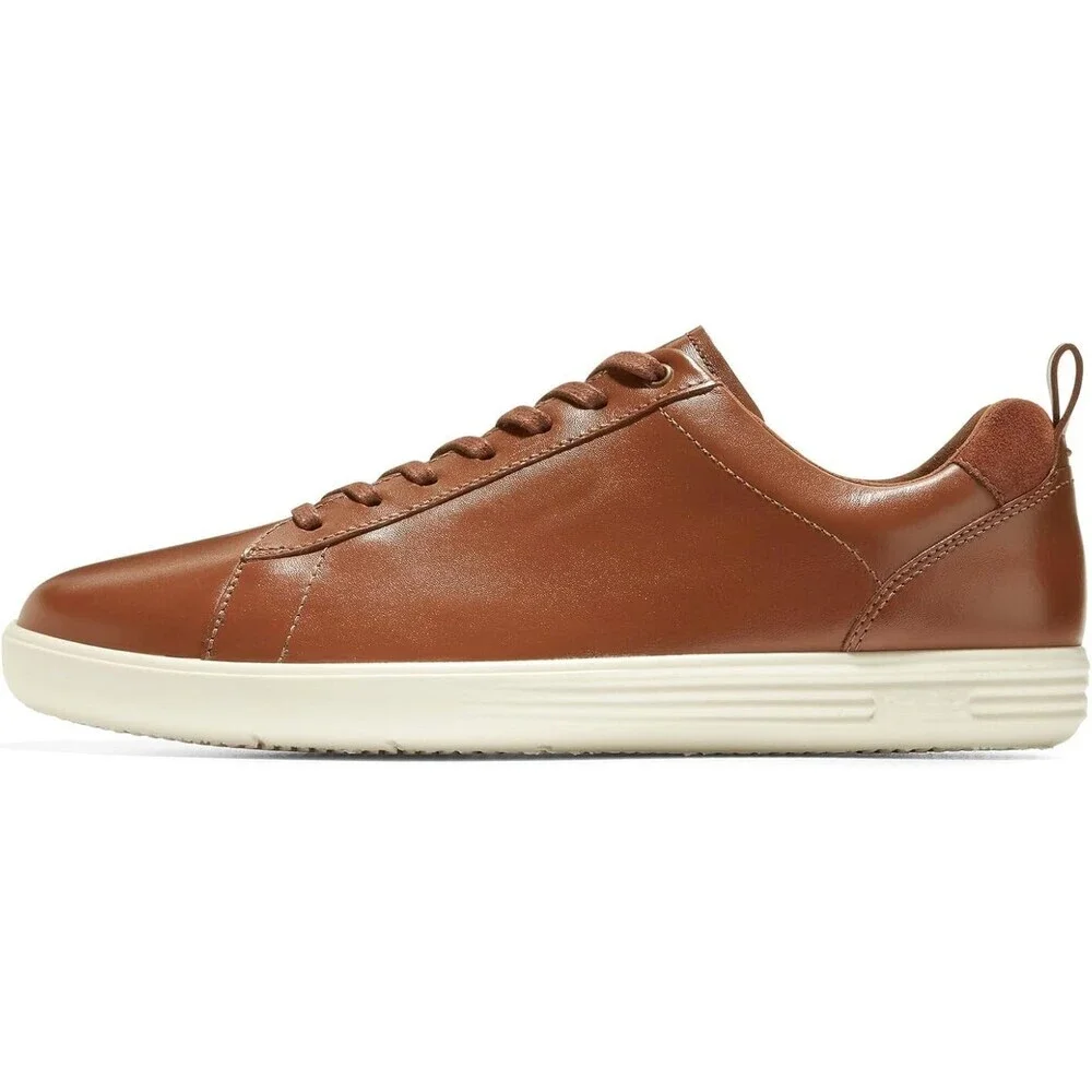 Cole Haan Grand+ Crosscourt C36924 Sneakers Men's 7.5 Brown Casual Shoes ZPO183